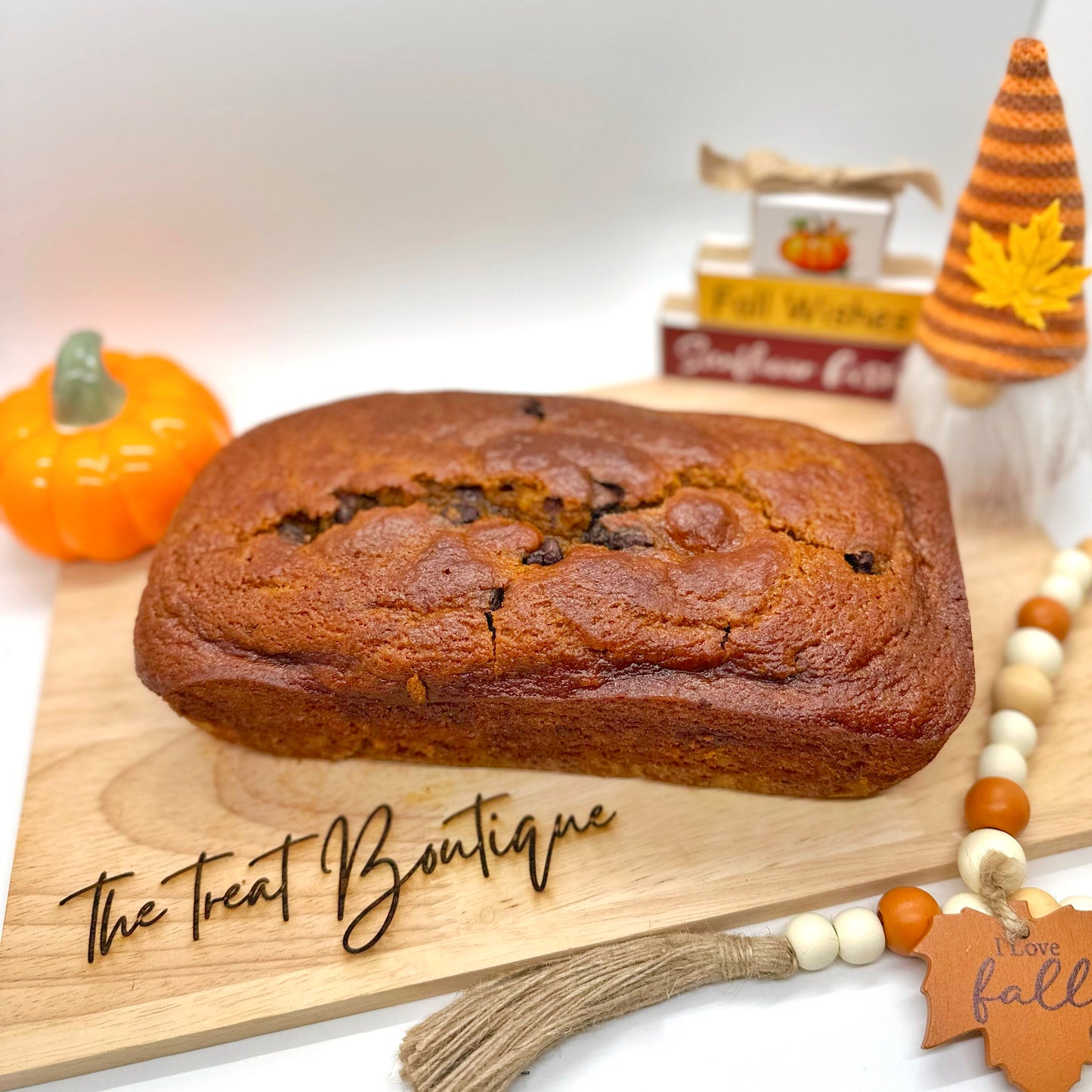 Chocolate Chip Pumpkin Spice Bread