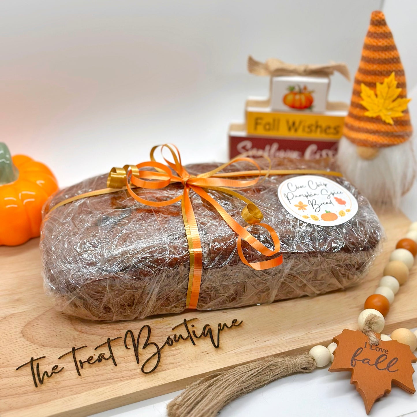 Chocolate Chip Pumpkin Spice Bread