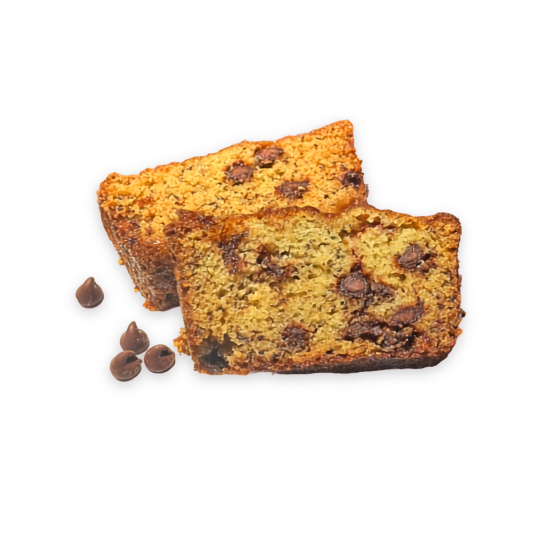 Chocolate Chip Banana Bread Loaf