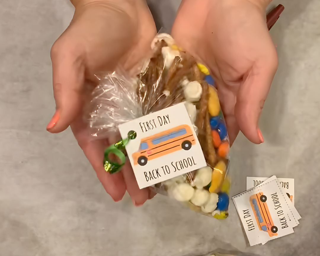 Back to School and Lunch Box Note Treat Tags - Digital Download