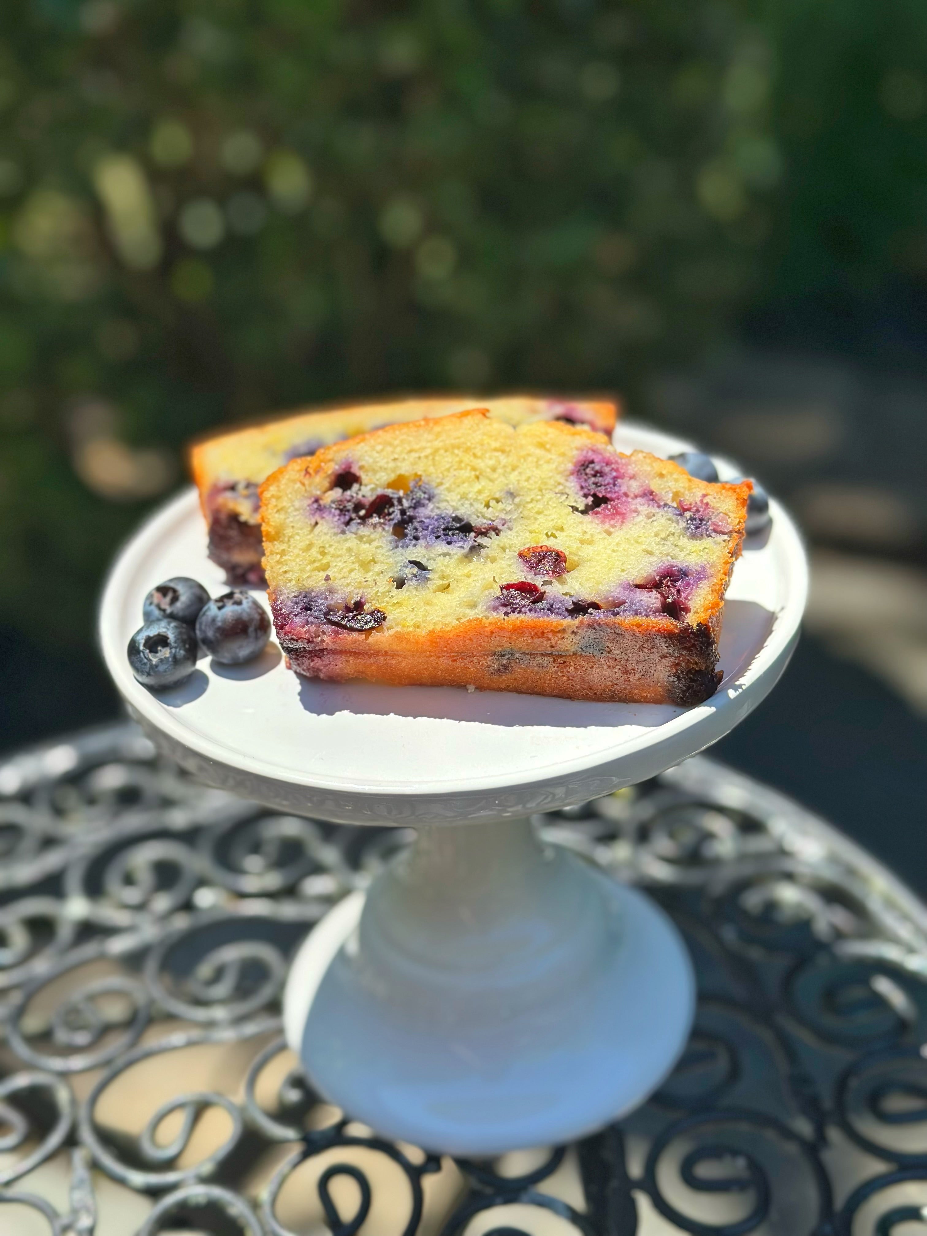 Lemon Blueberry Bread Loaf