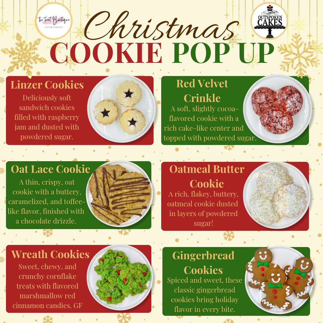 Christmas Cookie Pop Up - Pre Order
