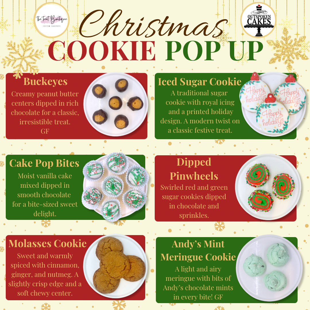 Christmas Cookie Pop Up - Pre Order