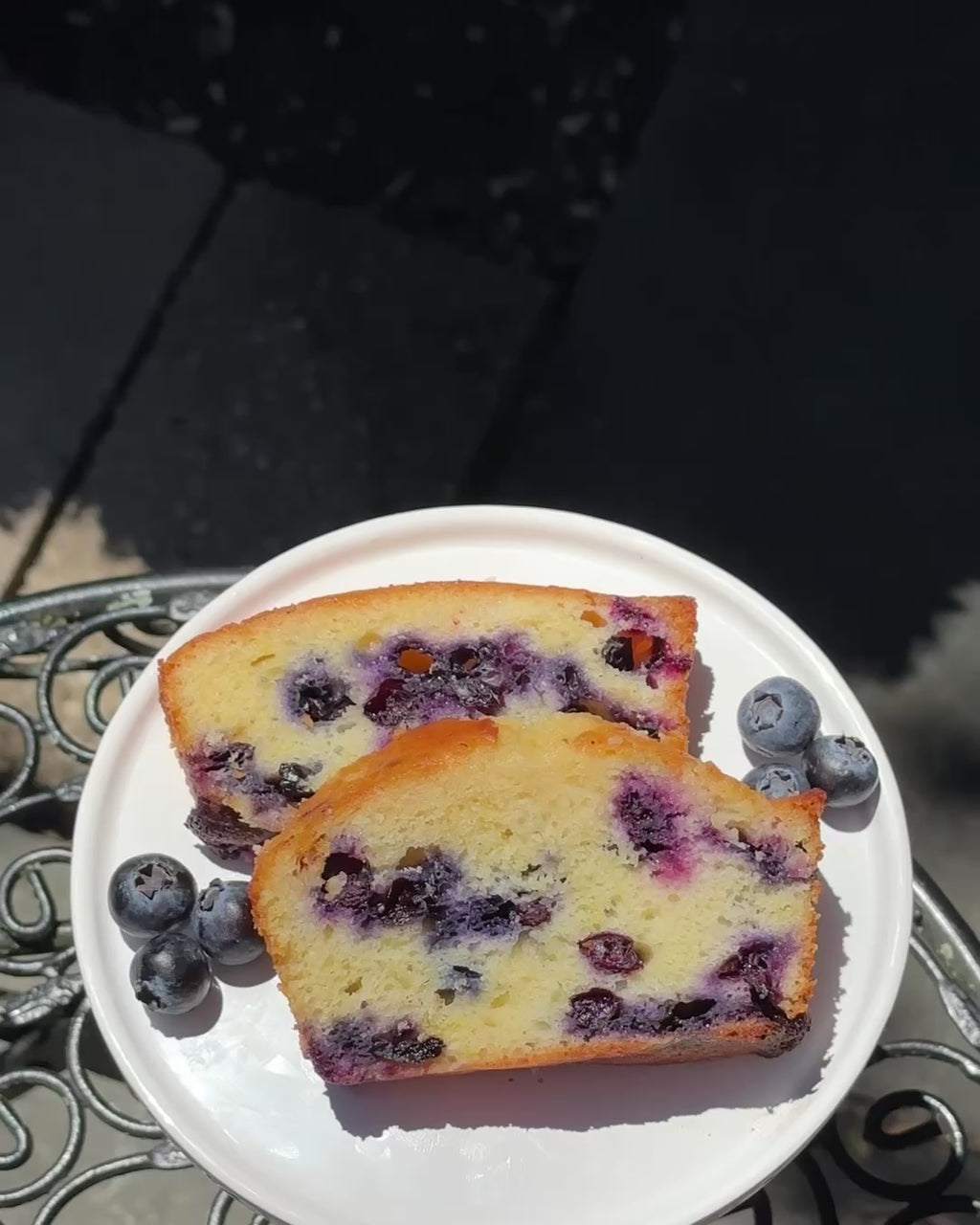 Lemon Blueberry Bread Loaf